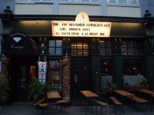 Up in lights! White Trash Fast Food, Berin