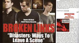 Powerplay Magazine - Review of ‘Disasters: Ways To Leave a Scene’