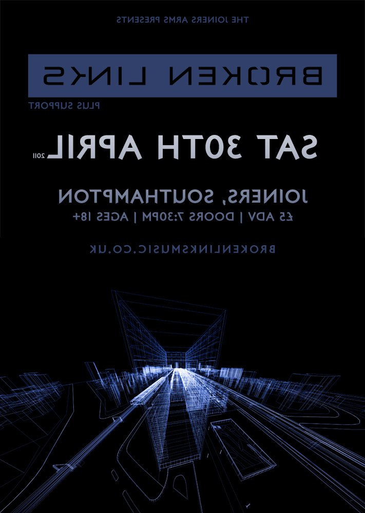 Broken Links — Gig Posters — 0010